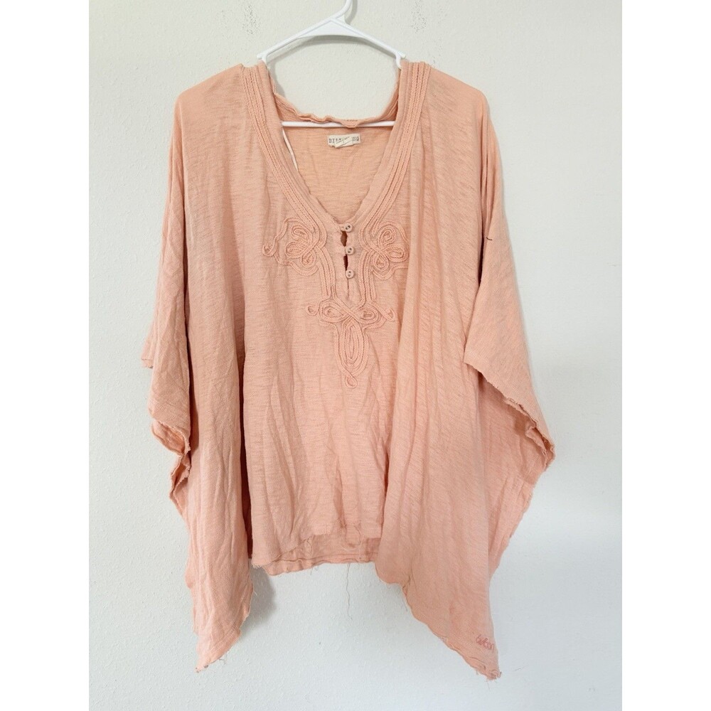 Billabong Oversized Tunic Top Size Small Boho Lagenlook Folky Artsy Indie Sleeze